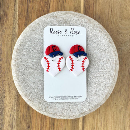 Cleveland Guardians Baseball Earrings