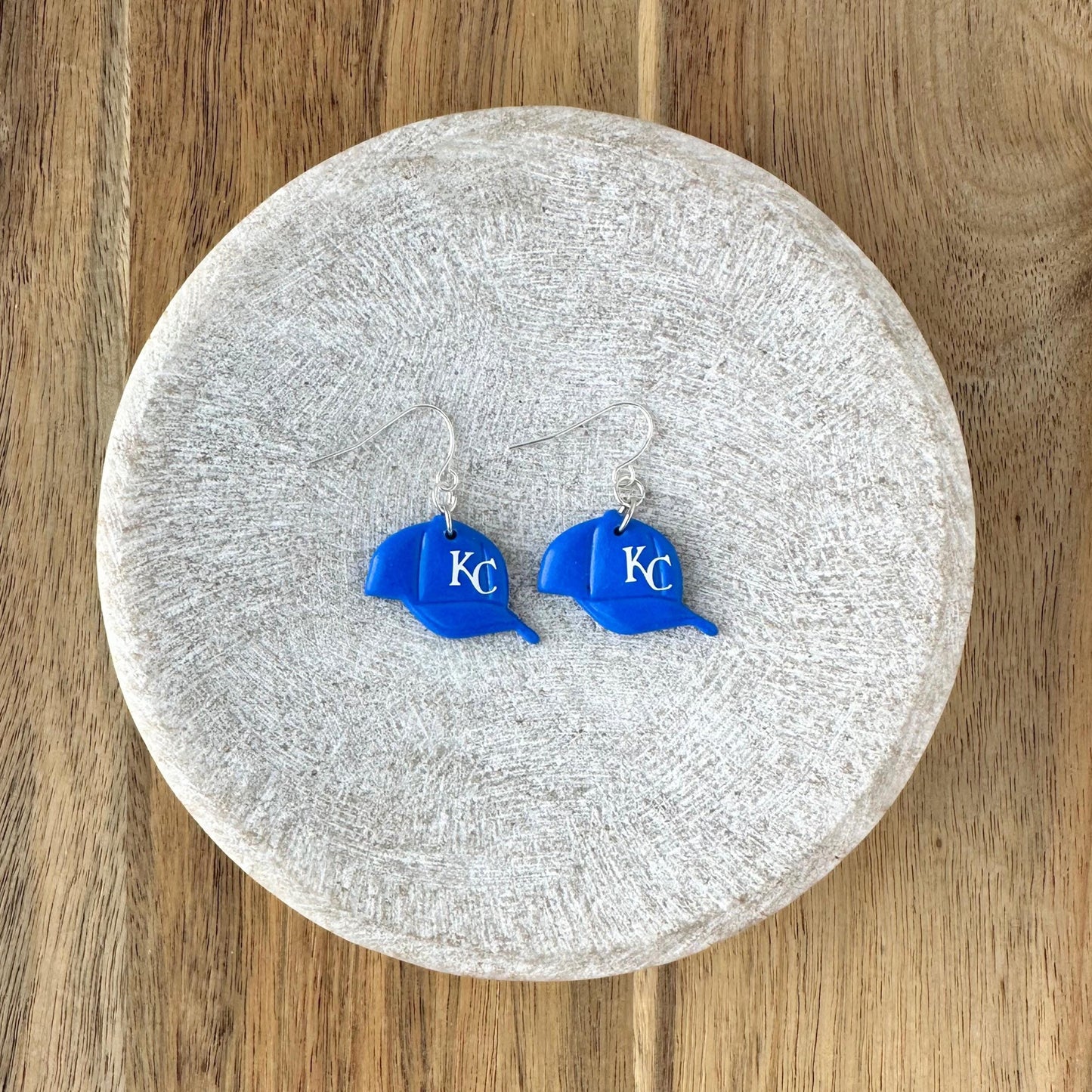 Kansas City Royals Baseball Earrings