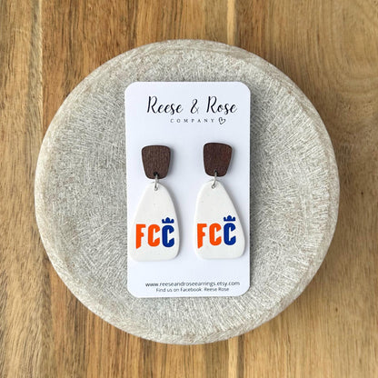 FC Cincinnati Soccer Jersey Earrings