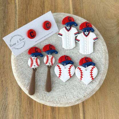 Cleveland Guardians Baseball Earrings