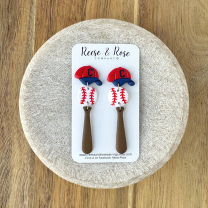 Cleveland Guardians Baseball Earrings