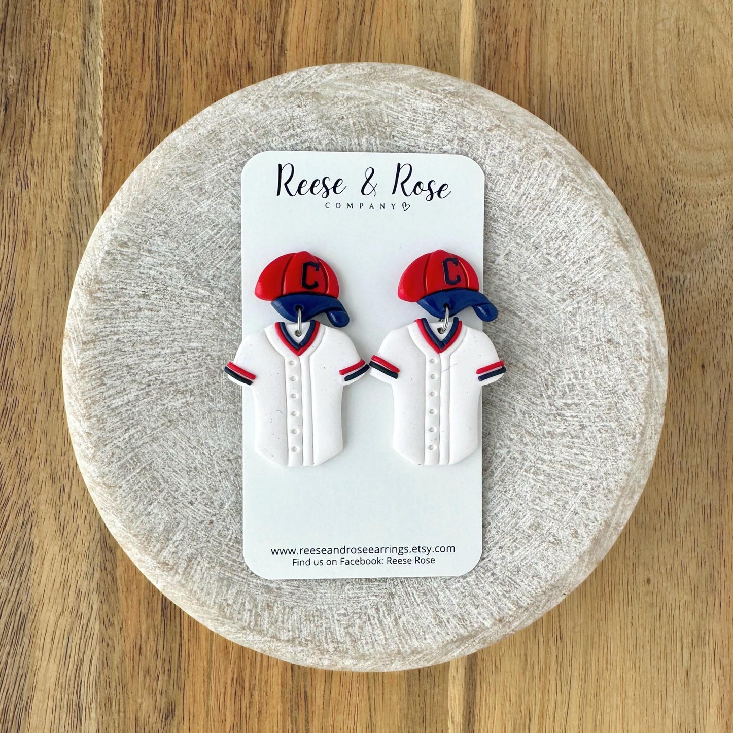 Cleveland Guardians Baseball Earrings