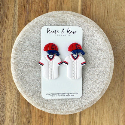Cleveland Guardians Baseball Earrings