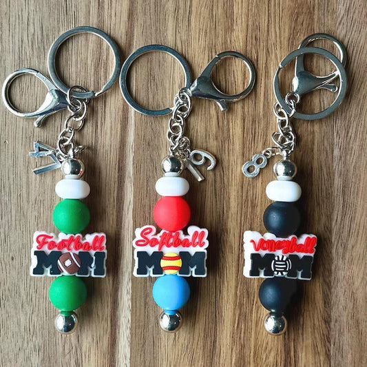 Sports Mom Keychain
